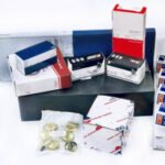 Complete overhaul rebuild kit for Isuzu 6WF1 diesel engine including pistons, rings, bearings, gaskets, and engine repair components.