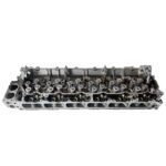 Complete loaded cylinder head assembly for Isuzu 6HK1 diesel engine with valves and springs installed